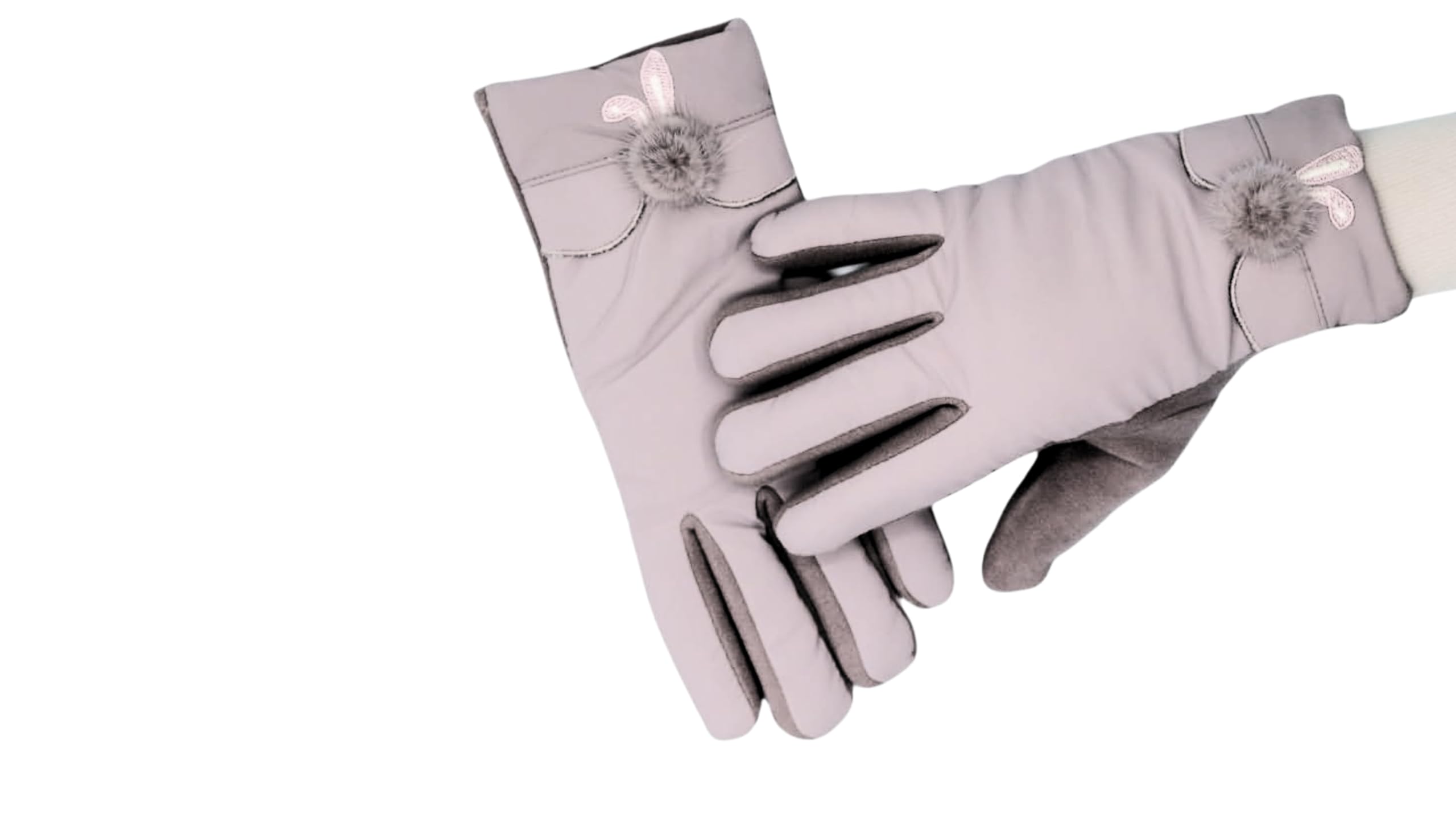 Tomorrow Women Winter Gloves : Winter Warm Touchscreen Gloves for Women Touch Screen Fleece Lined Knit Anti-Slip Wool Glove