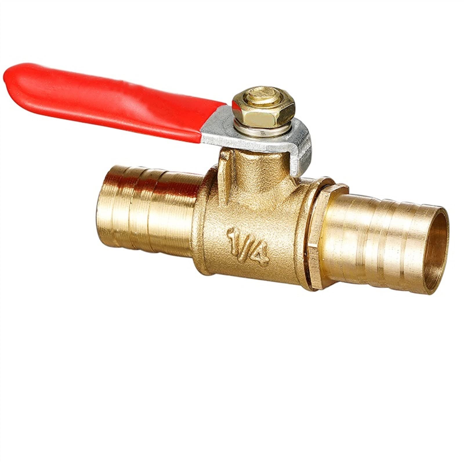 Vanne pour tuyau d'eau air gaz et carburant avec raccord cannelé 12mm