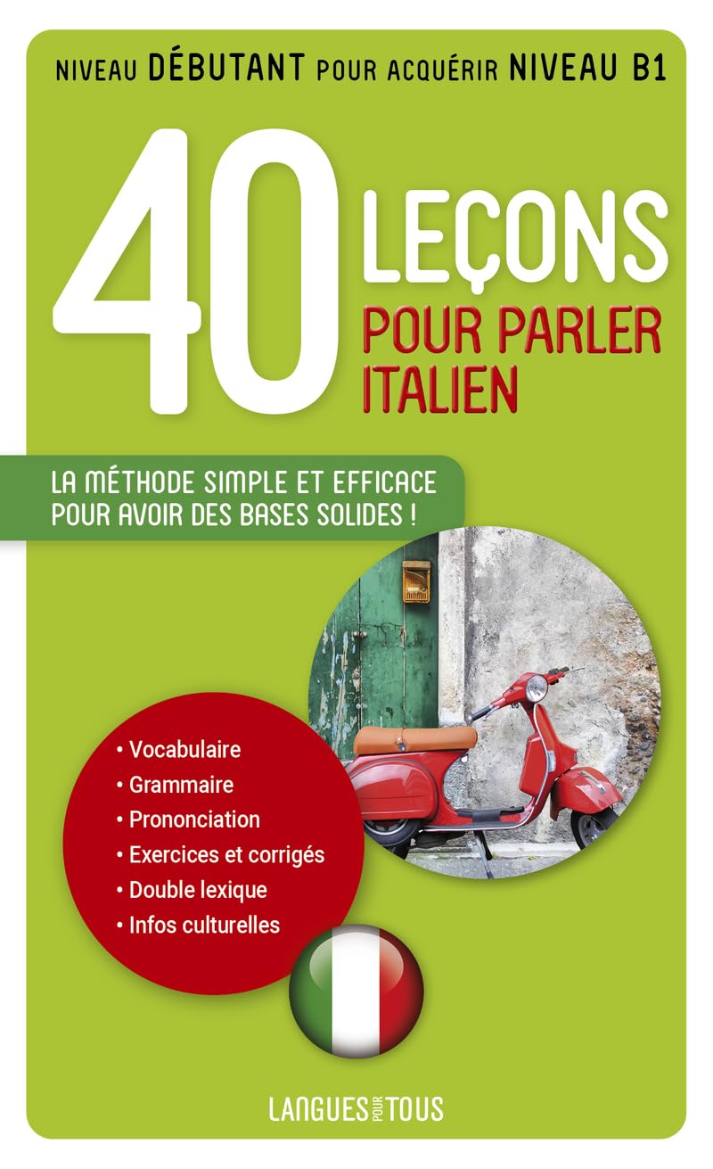 40 leçons pour parler italien (Méthodes)