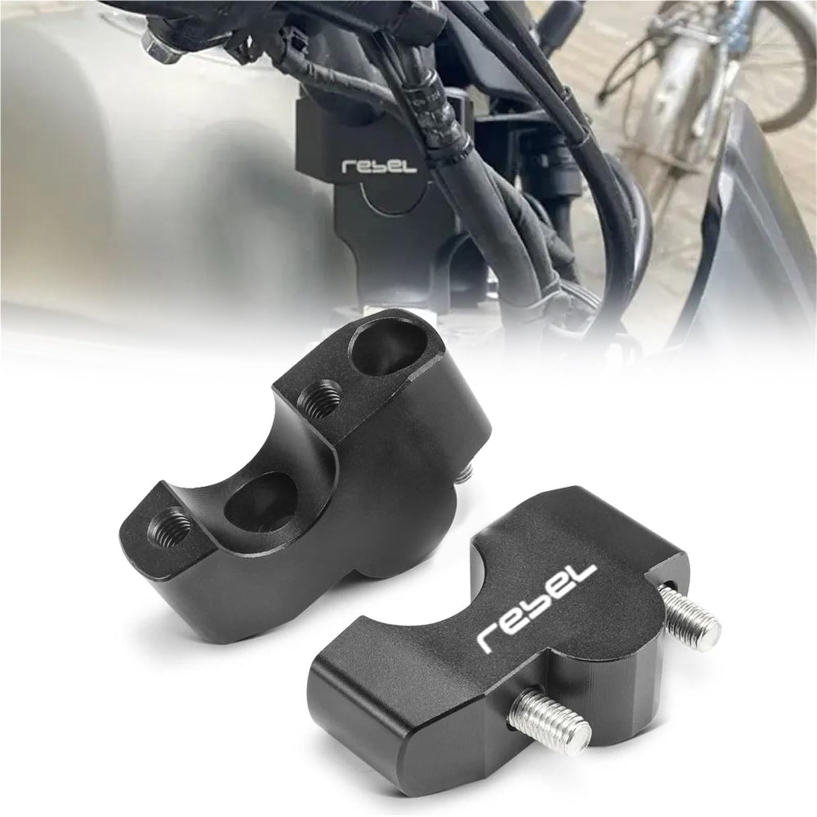Rehausseur de guidon Rebel CMX500 CMX300 CMX1100 kit de rehausse moto en aluminium