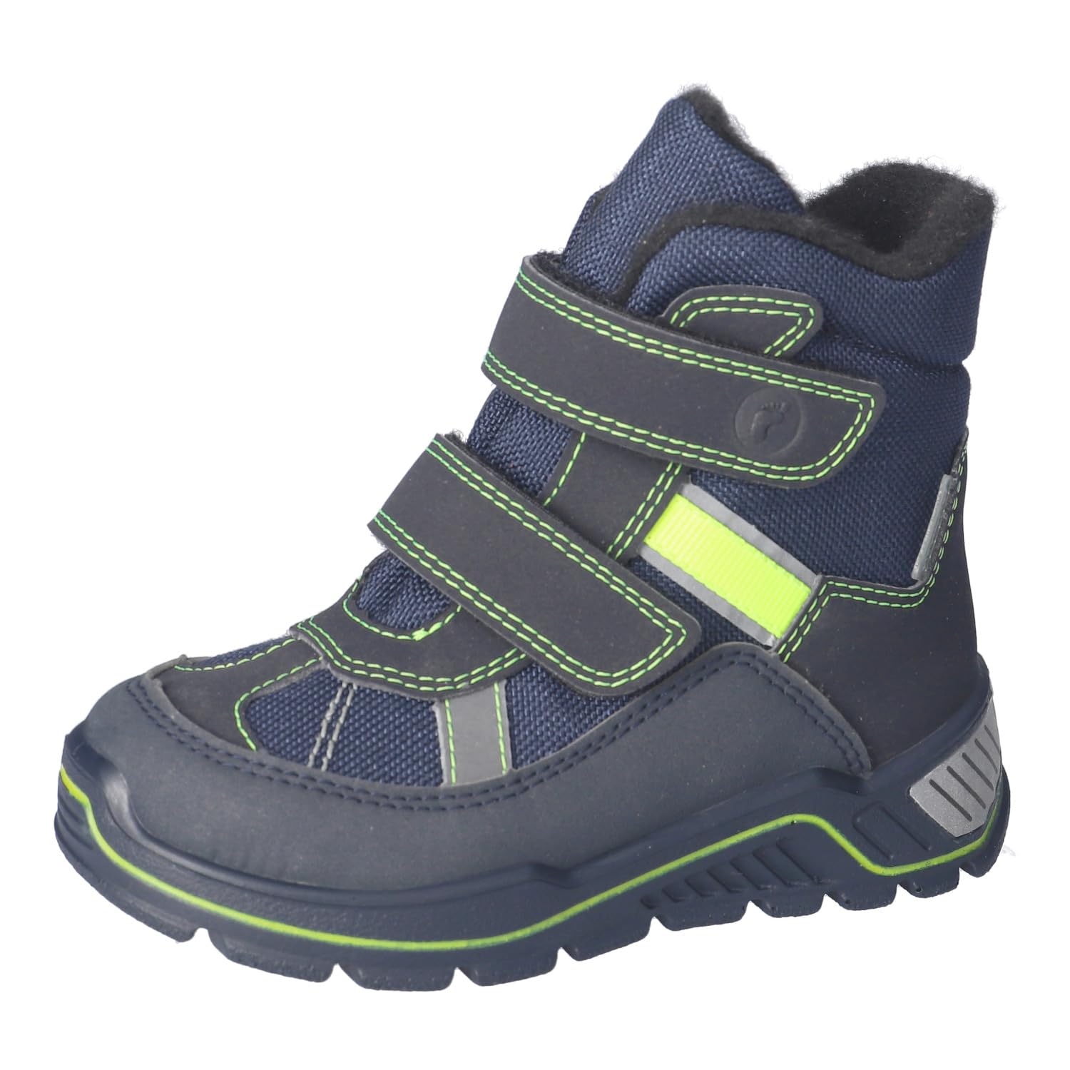 RICOSTA Chłopięce buty zimowe GABRIS, buty dziecięce, WMS: szerokie, luźna wkładka, Sympatex, jezioro, ocean 180, 35 EU Weit