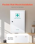VEVOR 3-Shelf First Aid Cabinet, 1000 Pieces, Large Capacity First Aid Kit, Wall Mounted Medicine Cabinet, OSHA & ANSI 2015 (Class A), Industrial Emergency Metal Med Box, for Business and Worksite