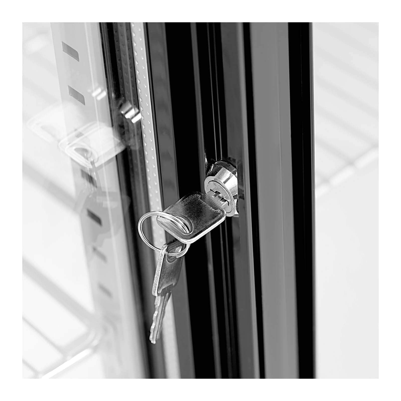 Royal Catering Nevera Expositora de Bebidas para Hostelería RC-BC009 (Volumen: 318 L, Puerta de vidrio templado de doble pared, 2 - 10 °C)