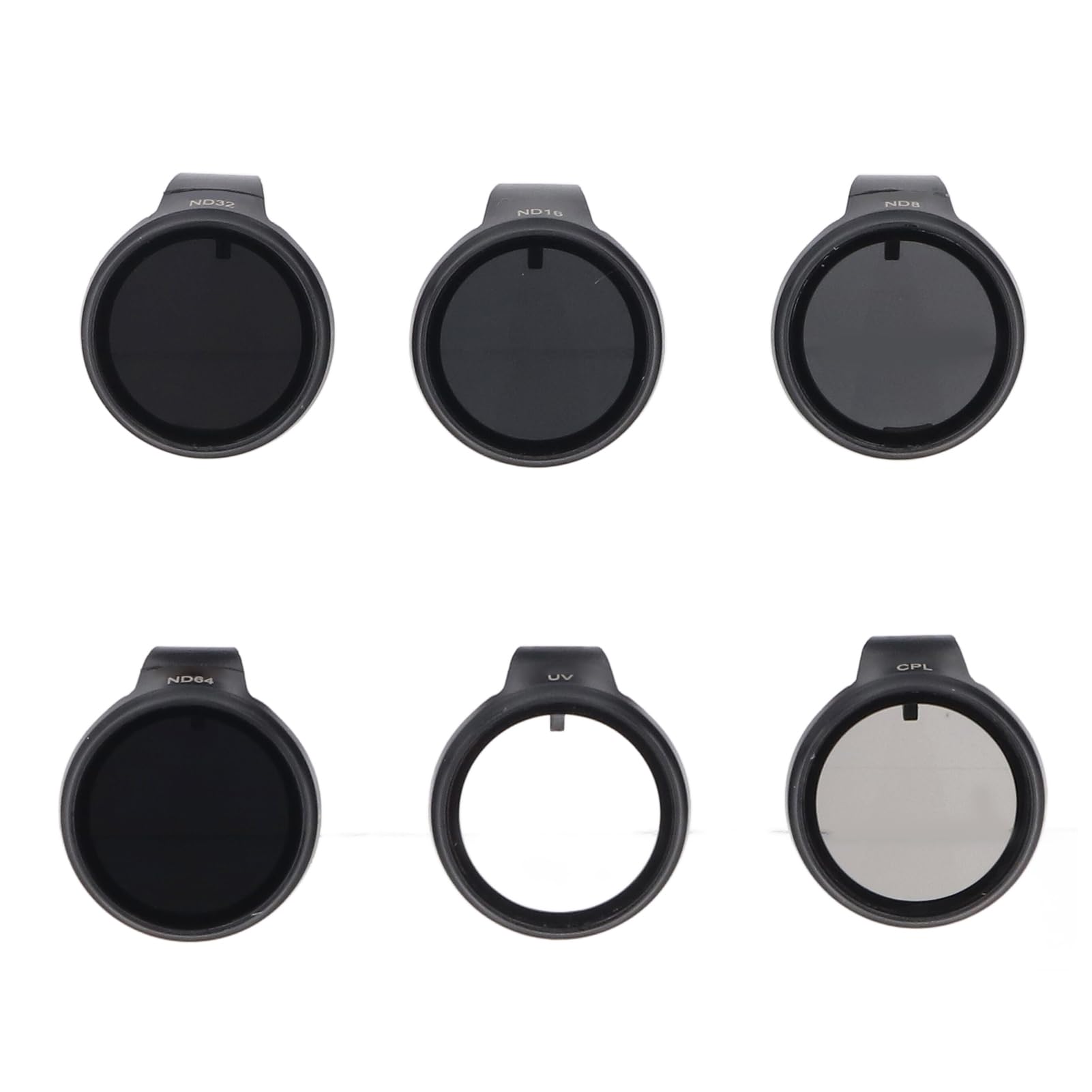 Set Filtri Drone per 6 Pezzi Filtri per Obiettivo Fotocamera UV CPL ND8 ND16 ND32 ND64 per NEO