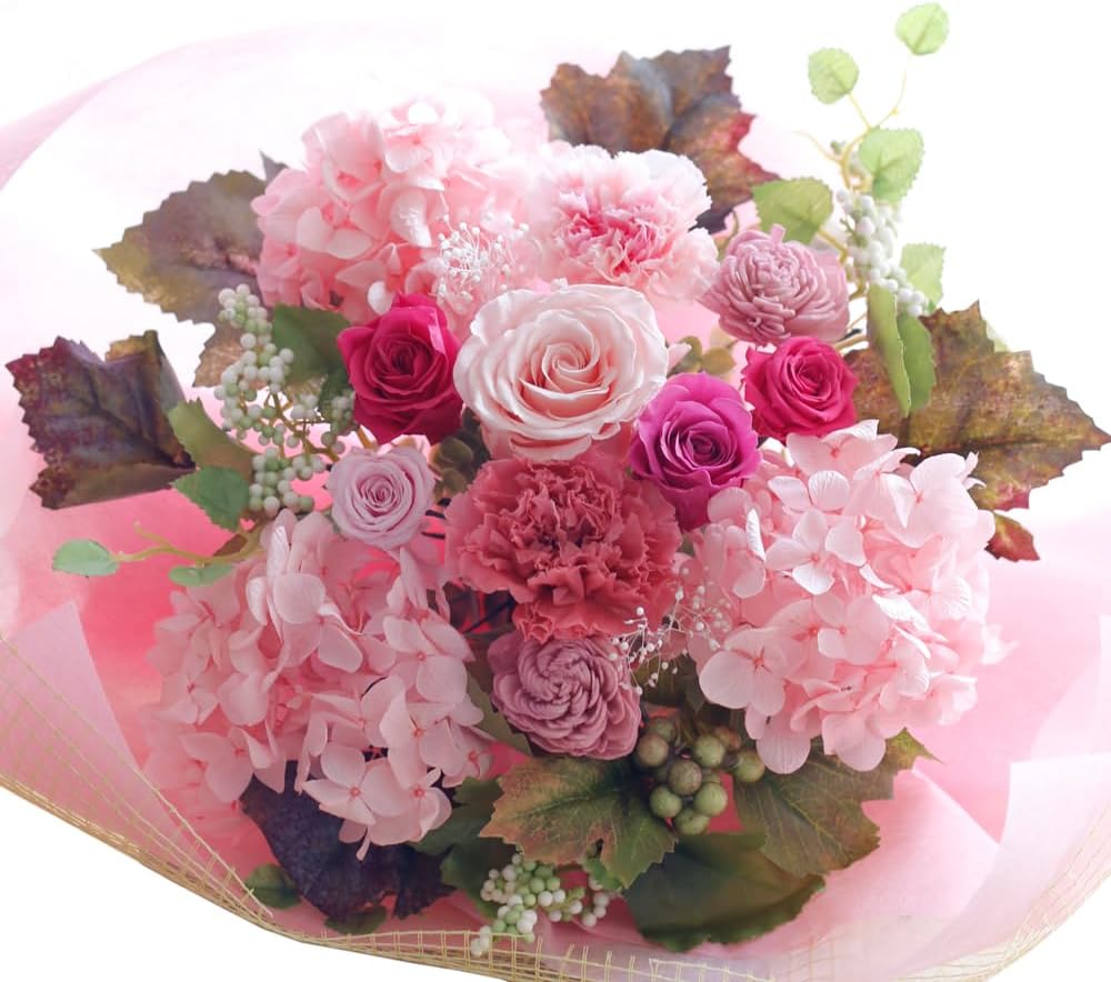 【SALE】ブルーブッシュとルナリアのハーフリース* * *ラッピング無料 SALE】ブルーブッシュとルナリアのハーフリース* * *ラッピング無料