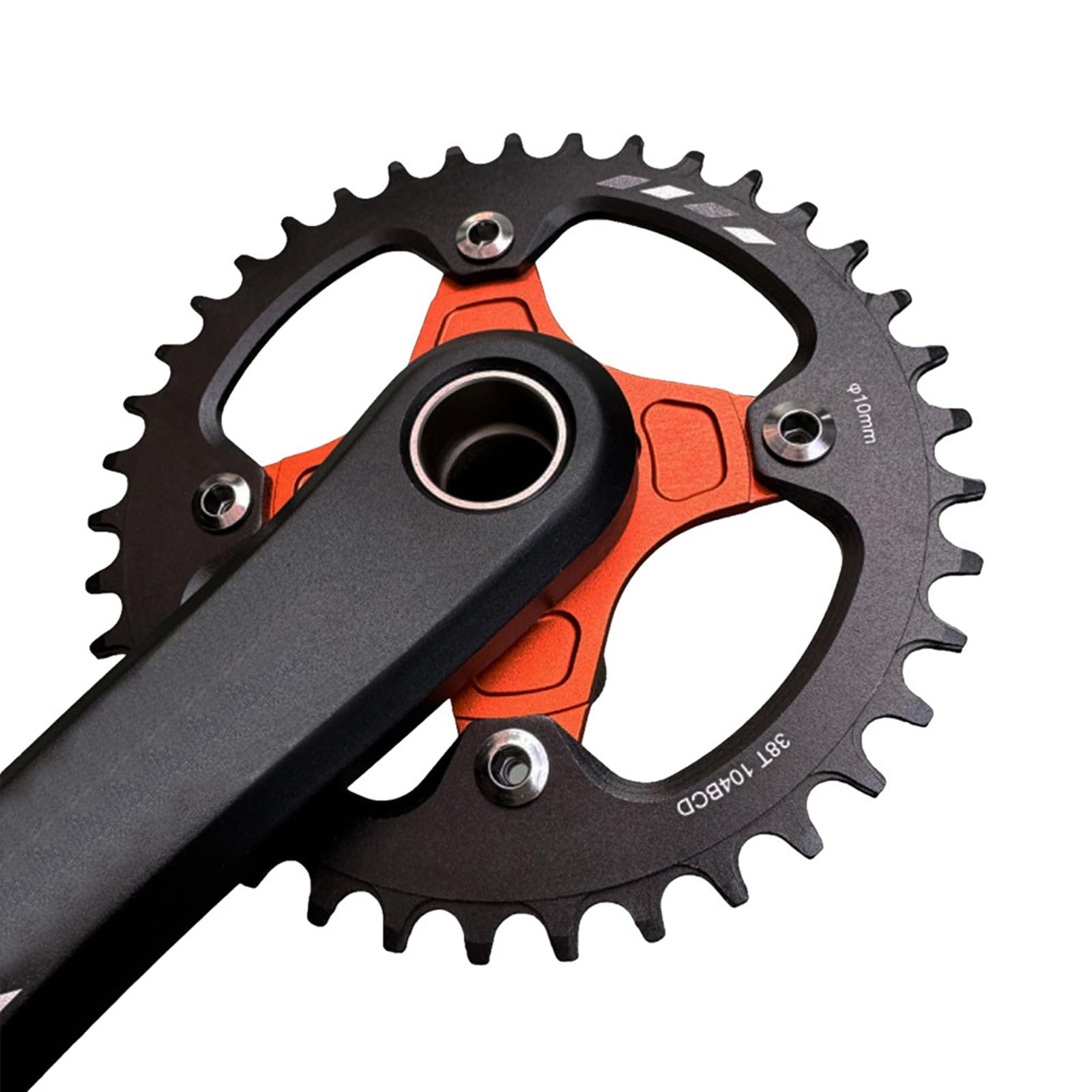 Amazon | 折りたたみ式マウンテンバイクチェーンリングアダプター 104