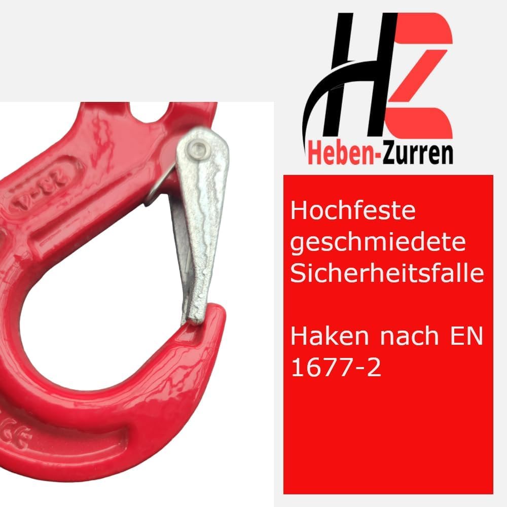 4-Strang 8mm 4,25t Kettengehänge Anschlagkette Kra Produktbild-Vorschau 5