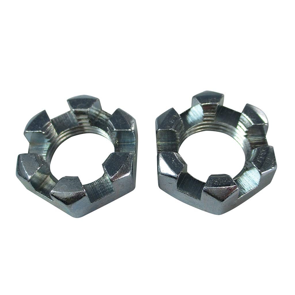 5/8-18 Slotted Spindle Nut - 2 Pack: Amazon.com: Industrial