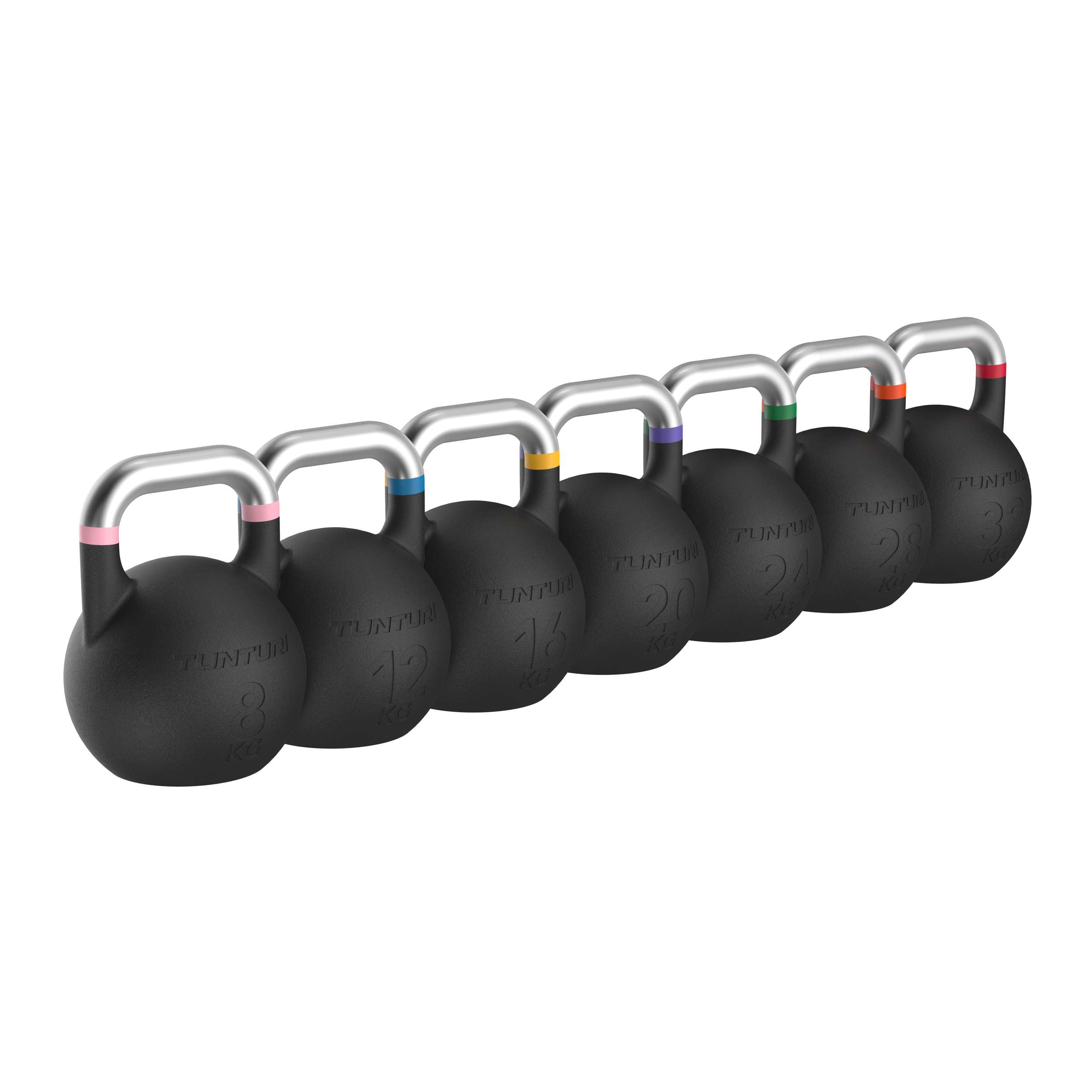 Tunturi Platinum Competition Kettlebell – 24 kg – Inkl. kostenloser Fitness-App