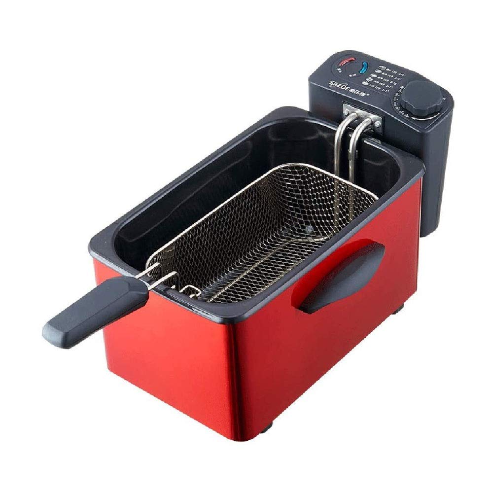 Friteuse Profonde en Acier Inoxydable, Facile à Nettoyer, friteuse, Filtration de l'huile