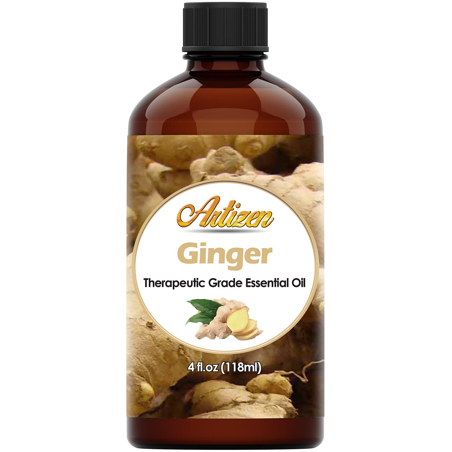 Artizen Ginger Essential Oil, 4oz – Pure Ginger Oil