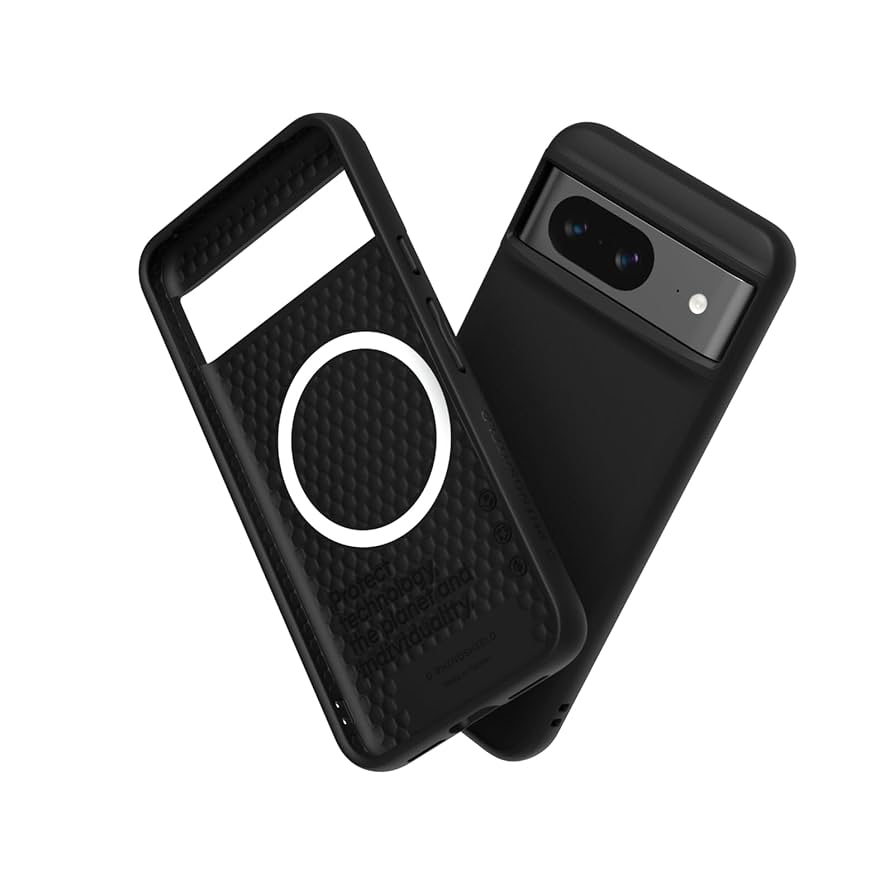 【数カ月限り出品】Pixel 8 画面キズ有 付属品付 ライノシールドケース付 数カ月限り出品】Pixel 8 画面キズ有 付属品付 ライノシールド