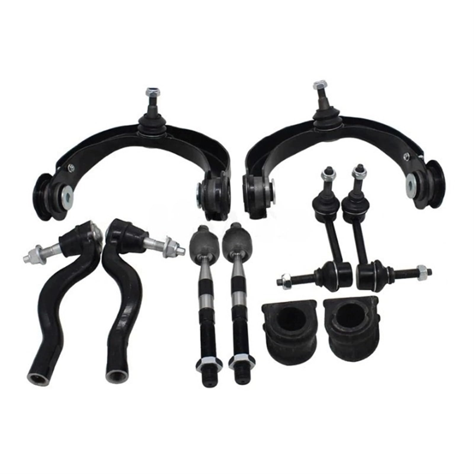 10 unids/set compatible con Jeep Grand Cherokee 2011-2015 brazos de control superior delantero barra estabilizadora barra estabilizadora enlaces barra de dirección