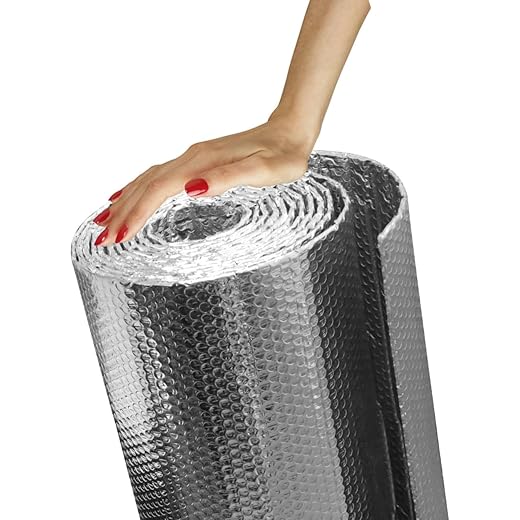 Heat Reflective Aluminium Foil Insulation Sheet 8MM