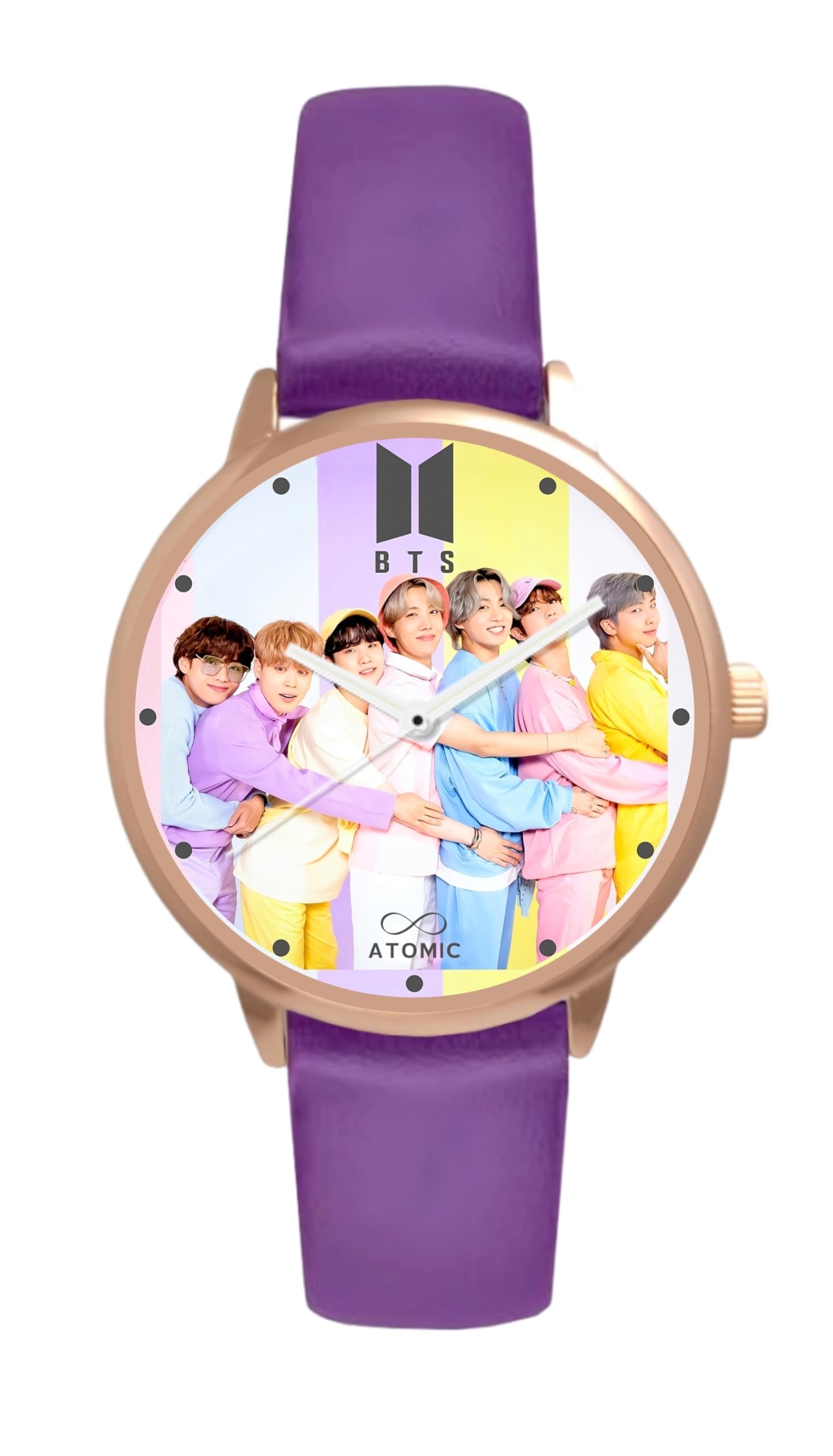 Atomic BTS Purple-25 Rosegold Watch | Girls | Premium Rosegold Watch (B0D4TPZYXW) Amazon Price History, Amazon Price Tracker