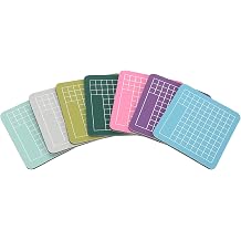 Self Healing Cutting Mat 7Pcs Colorful Mini Craft Cutting Board Durable Multipurpose Cutting Surface for Paper Crafts DIY Projects Sewing Quilting 6x6cm 7 Colors Set