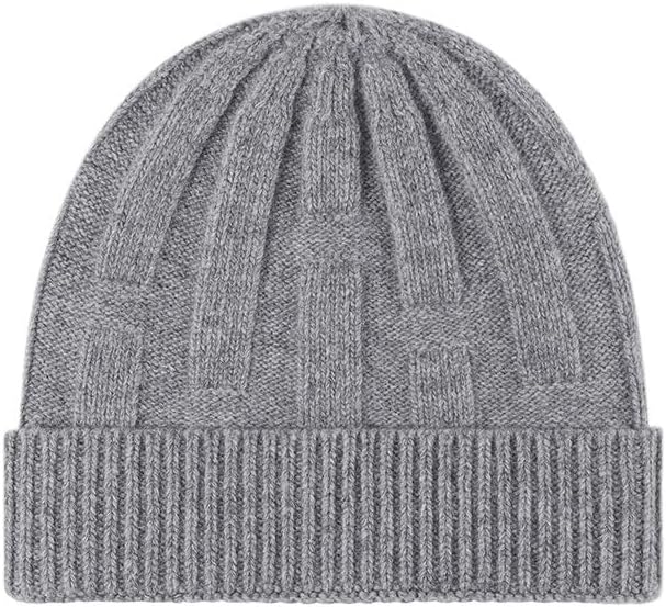 Ladies' Warm Thick Wool Knitted Hat No Brims Versatile Hats
