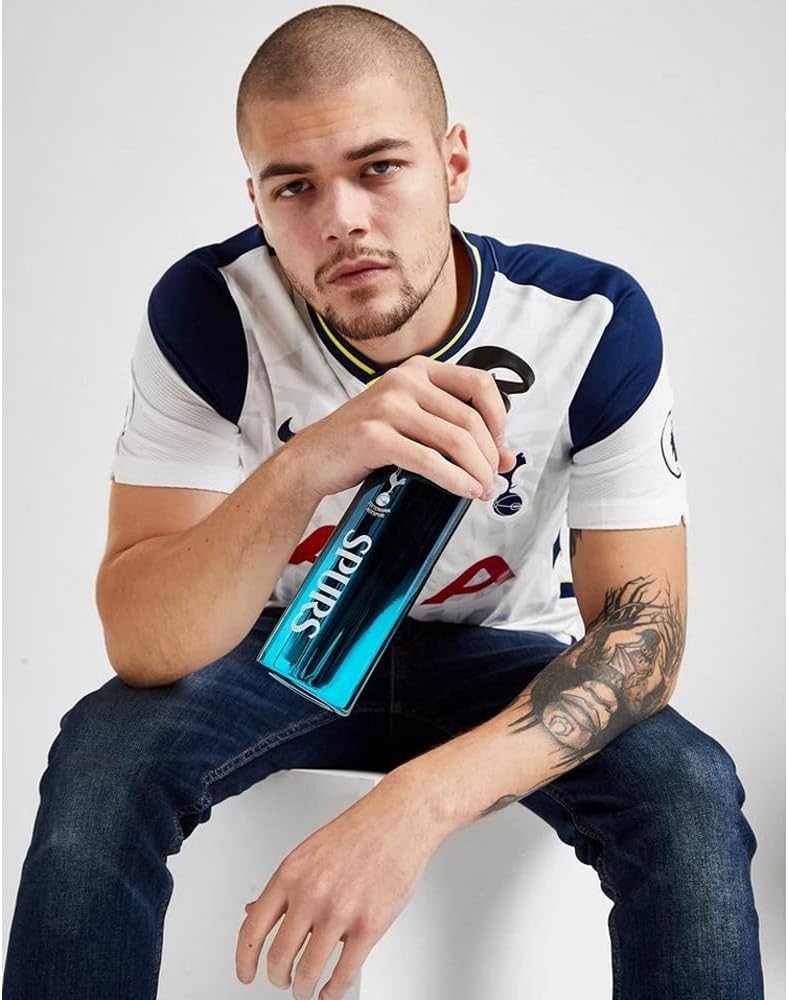 Tottenham Hotspur 700ml Stainless Steel UV Coated Sports Bottle,Blue/Navy - Image 4