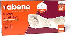 Luva Viniflex sem pó Tam. GG 100unidades, Vabene