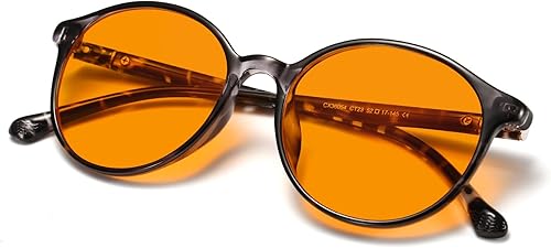 LIKSMU Gafas de bloqueo de luz azul para computadora juegos TV teléfono lentes de dormir para mujeres y hombres filtro profesional antifatiga ocular