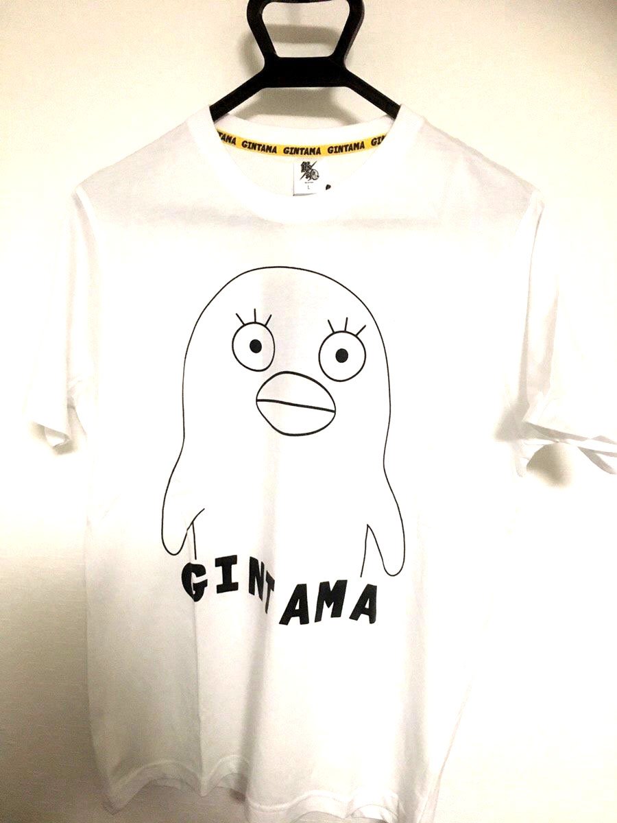 Amazon しまむら 銀魂コラボ エリザベスtシャツ ホワイト メンズ Lサイズ アニメ 萌えグッズ 通販