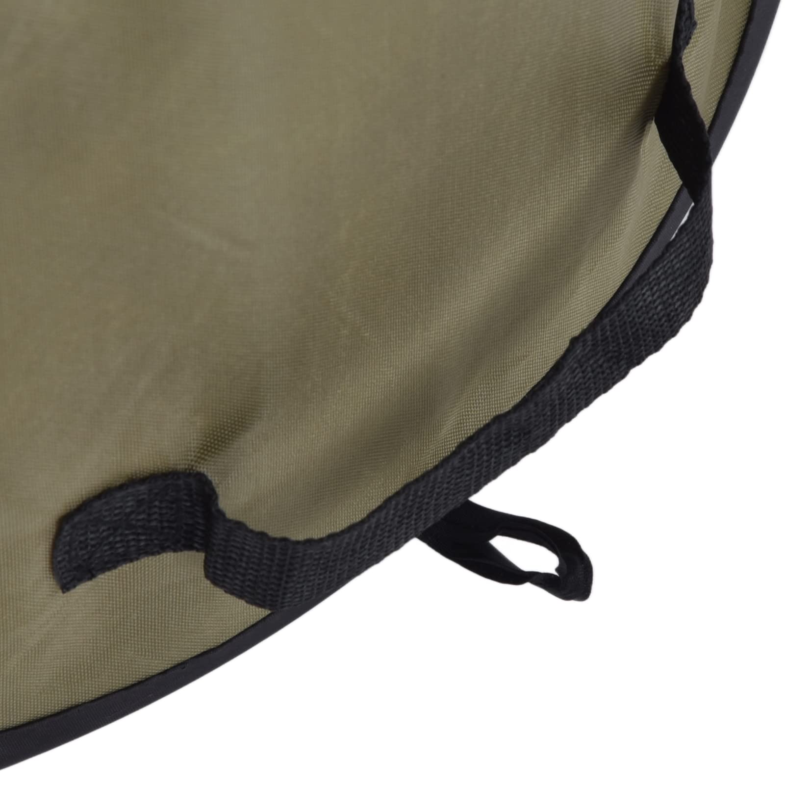 Pattumiera Pieghevole da 30 Galloni, Pattumiera Riutilizzabile in Tessuto Oxford per Esterni con Maniglia Sacco Multiuso per Rifiuti da Giardino Cestino per Rifiuti Portatile