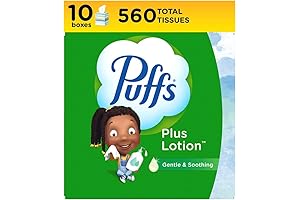Puffs Plus Lotion Facial Tissues: Essential Indulgence in a Compact Cube