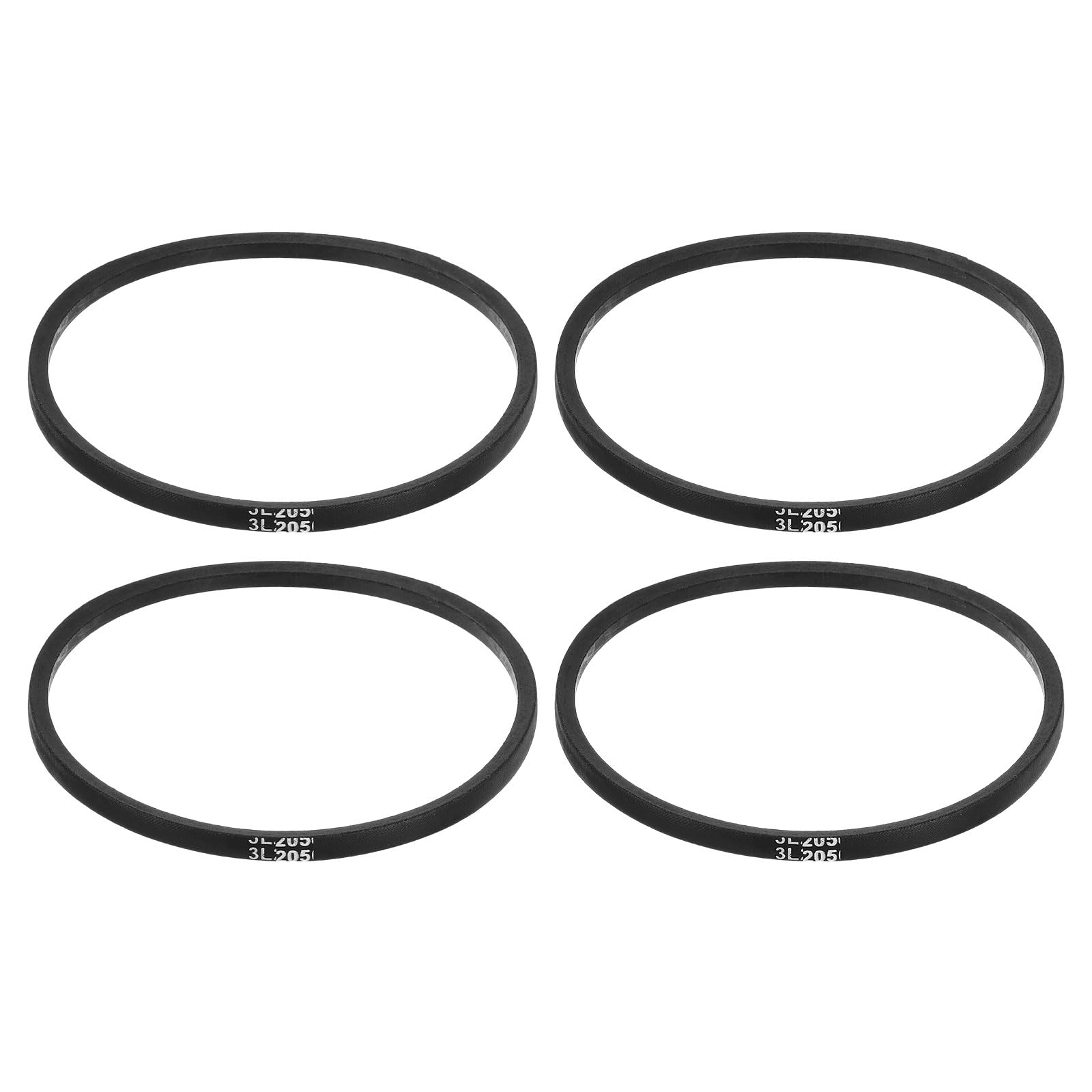uxcell 3L240 Classic Wrapped Rubber V-Belt, 24"(610mm) Outside Circumference, 3L Profile V Belt 3/8" Width 7/32" Height — view 147