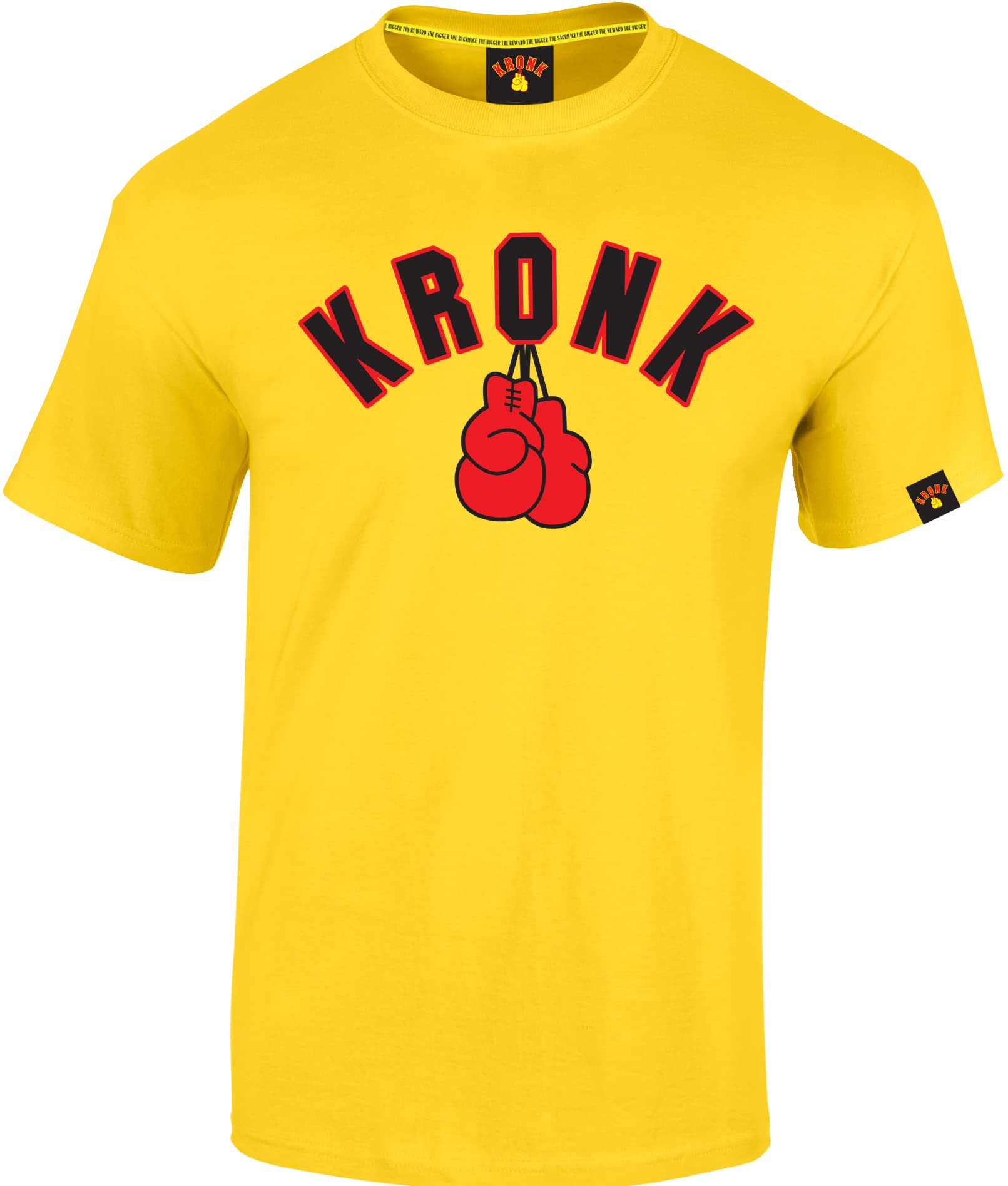KronkClassic T-Shirt's ā Iconic Retro Gym Logo's - Premium Cotton Boxing Tees for Men - Athletic Fit Casual Boxing Sportswear