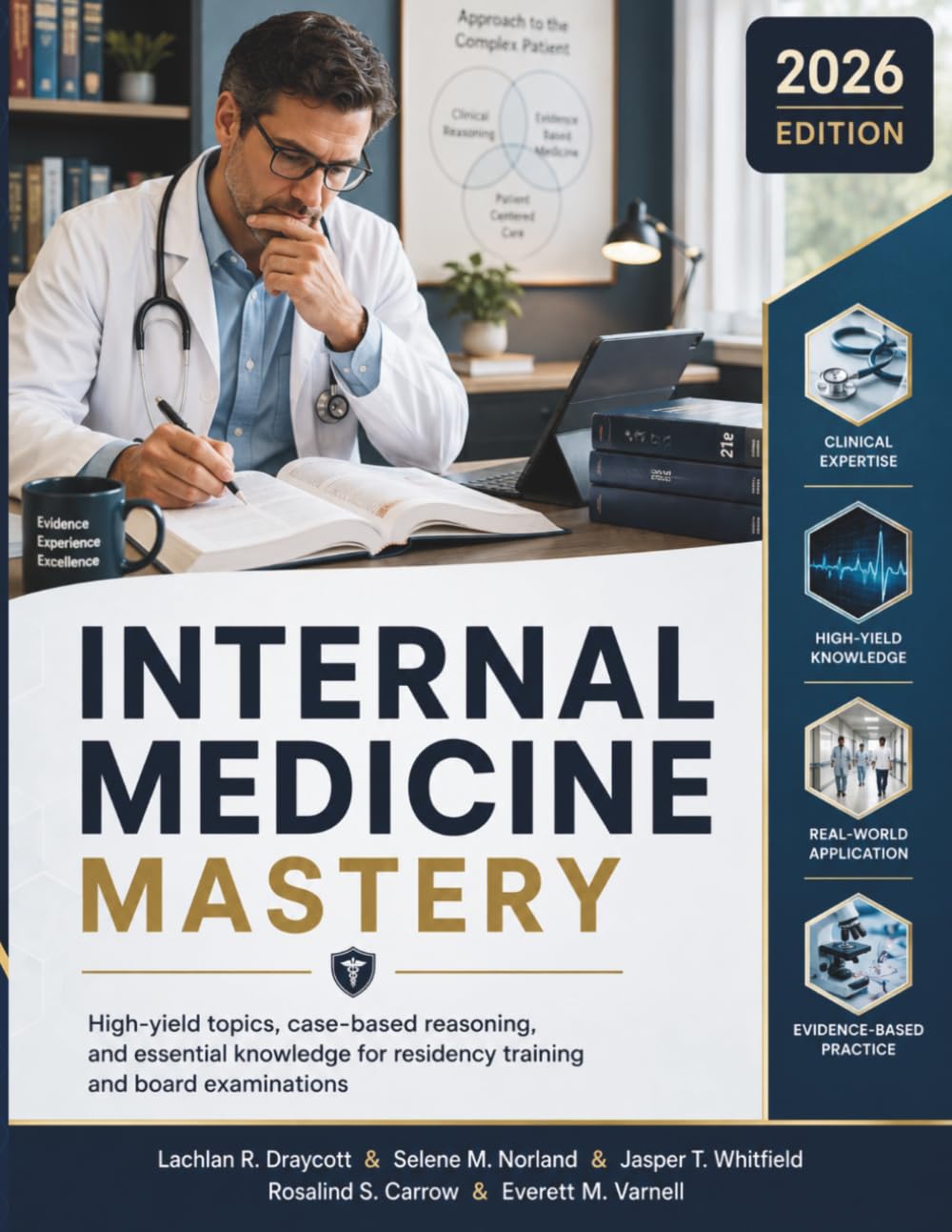 Internal Medicine Mastery: High-yield topics, case-based reasoning, and essential knowledge for residency training and board examinations