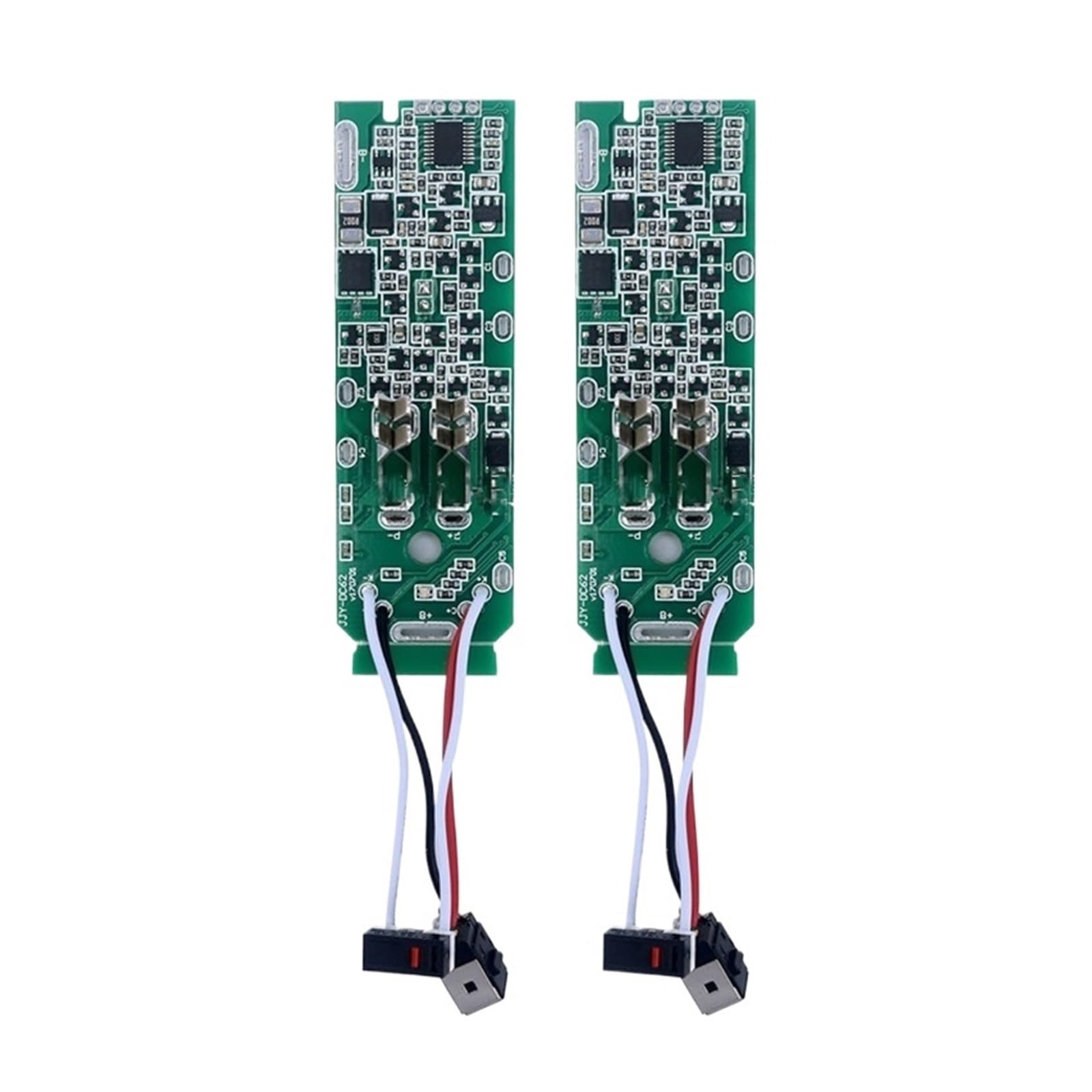 EEZII 2X Li-Ion Battery Charging PCB Protection Circuit Board ，Compatible For Dyson， 21.6V V6 V7 Vacuum Cleaner