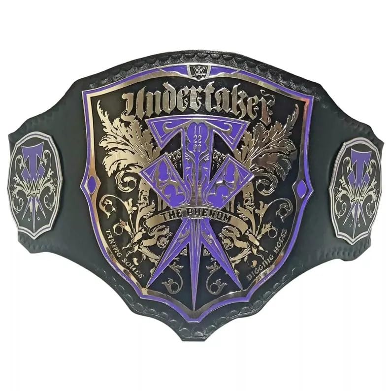 Replica Undertaker World Heavyweight Championship Wrestling Title Belt
