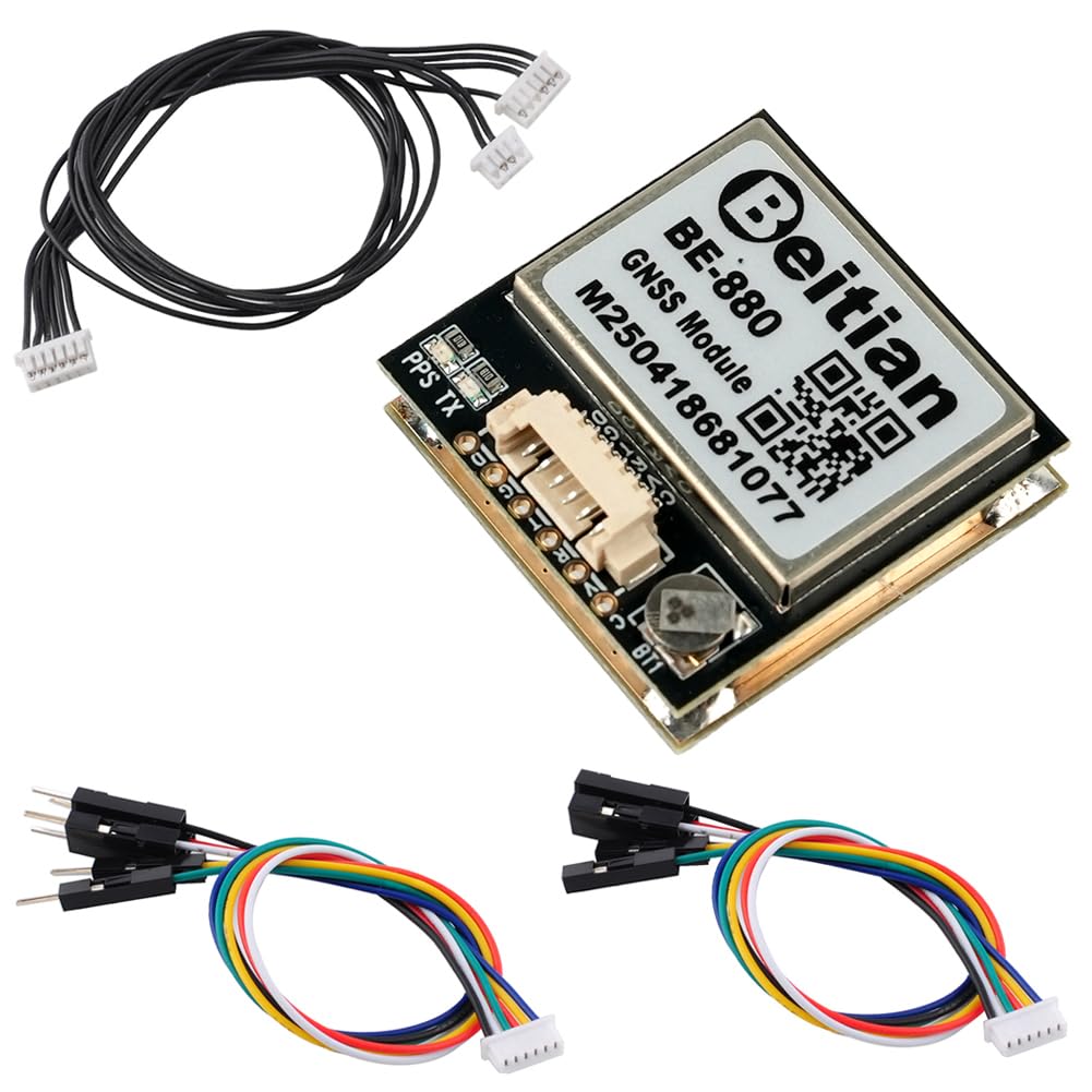 BE-880 GPS Receiver Module Compass 10th Chip 38400bps 1Hz for Arduino FPV Flight Control, Replace BN-880 GPS