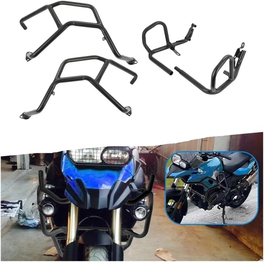 Bumper Guard Crash Bars Motorcycle Accessories Highway Engine Guard Crash Bar Frame Bumper Fairing Protector for F650GS F700GS F800GS 2008-2018