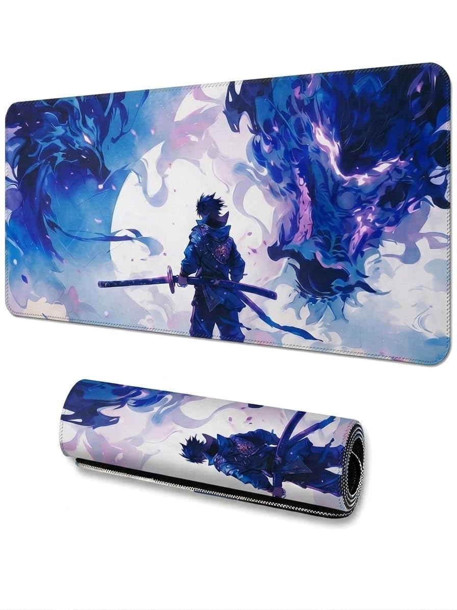 Extended Workspace Desk Mat | Premium Mouse Pad for Home Office, Gaming Station and Study Table (800 x 300 mm)-image-13
