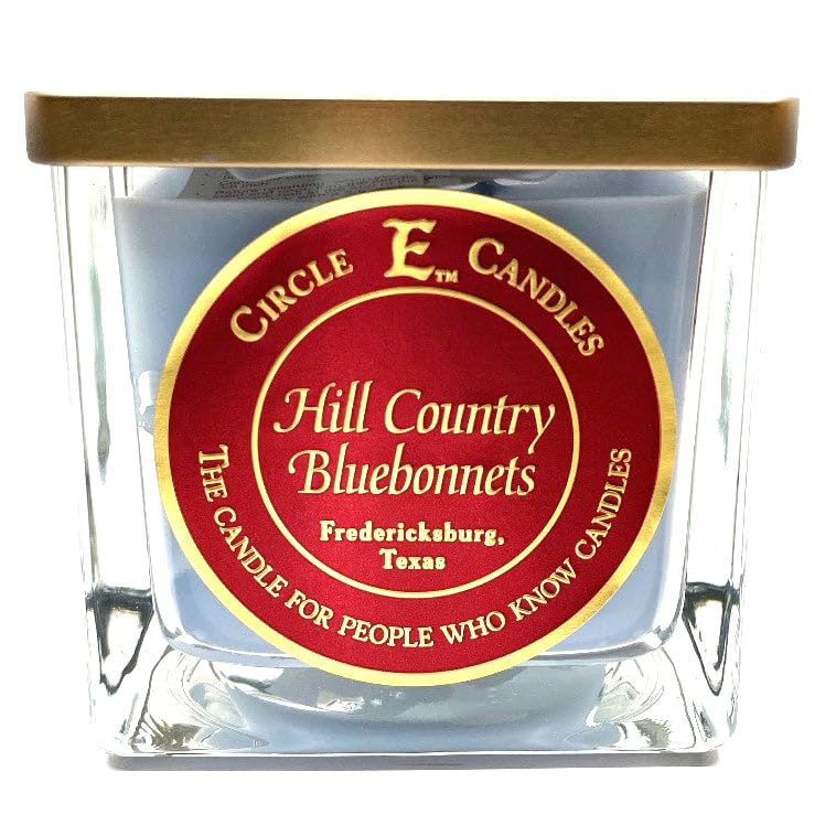 Hill Country Bluebonnets Scent, Medium Size Jar Candle, 22oz, 2 Wicks