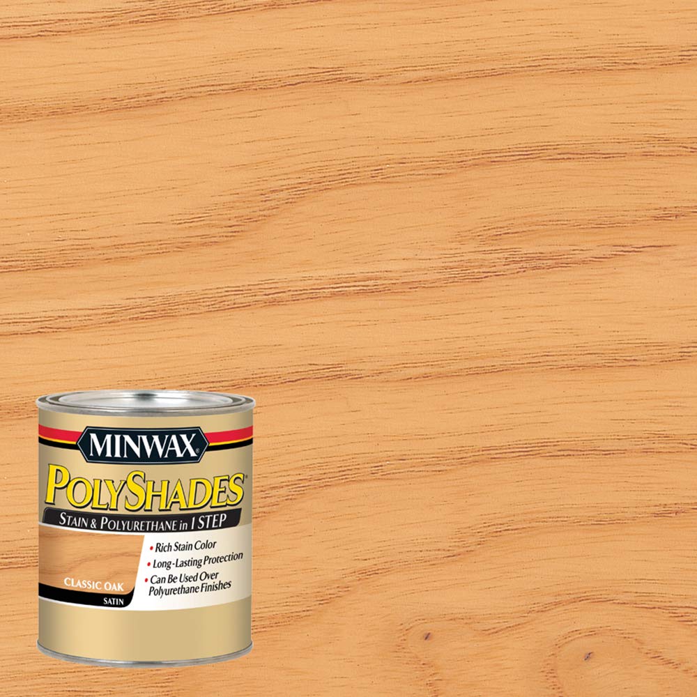 Buy Minwax PolyShades Wood Stain + Polyurethane Finish Quart, Classic