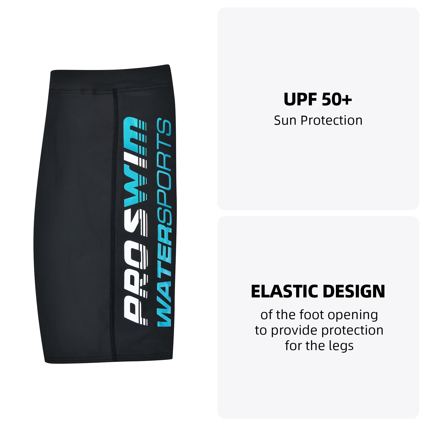 Veranobreeze Traje de baño para Hombre Jammer Natación Competición Endurance Long Racing Training