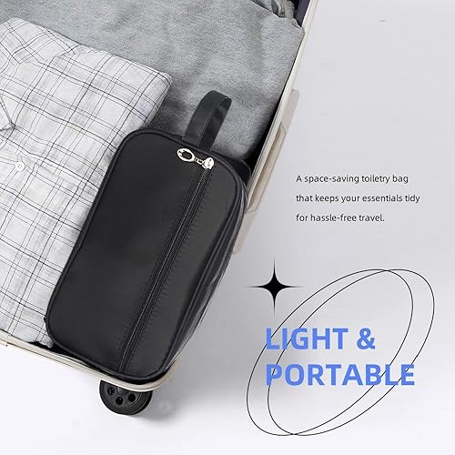 Miniatura 5 de Tumecos Kit de aseo Dopp Organizador de electrónica de viaje, bolsa de accesorios de afeitado