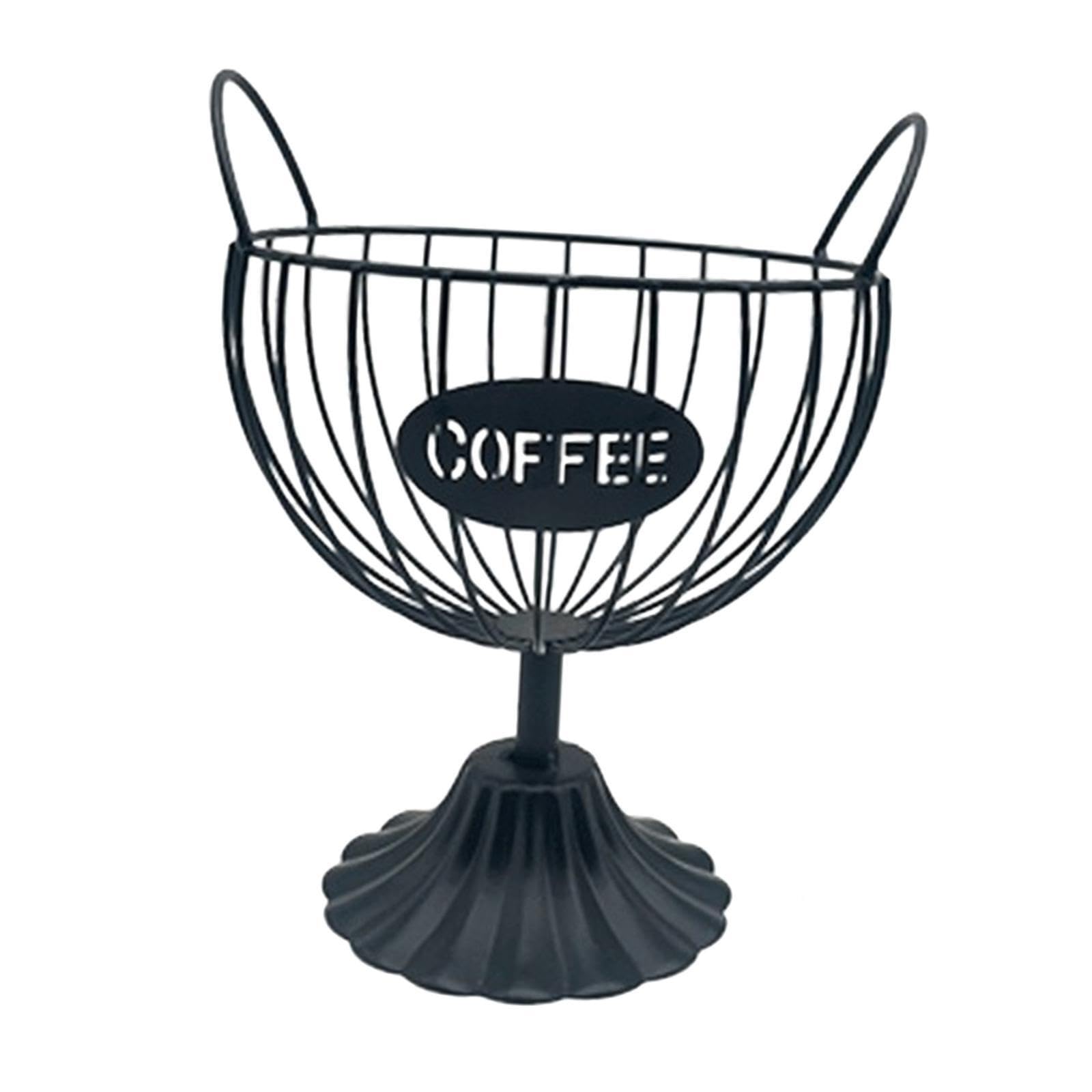 Alcxazs Coffee Pod Storage Basket Holder Coffee Holder For Creative