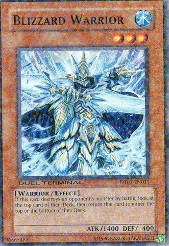 YU-GI-OH! - Blizzard Warrior (DT01-EN011) - Terminal de Duelo 1-1ª Edición - Común disponible en Yaxa Guatemala