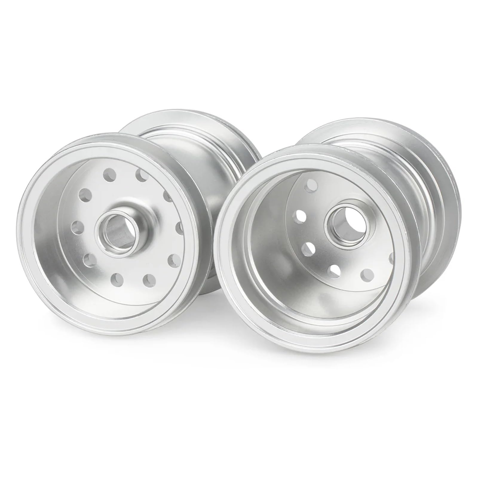 Per Tamiya CW-01 Telaio Per Lunch Box Zucca Mezzanotte Per Unimog 406 1/12 RC Auto Parti Aggiornamento CNC Anteriore Ruota Posteriore Mozzo Cerchio Ricambi Modellini RC