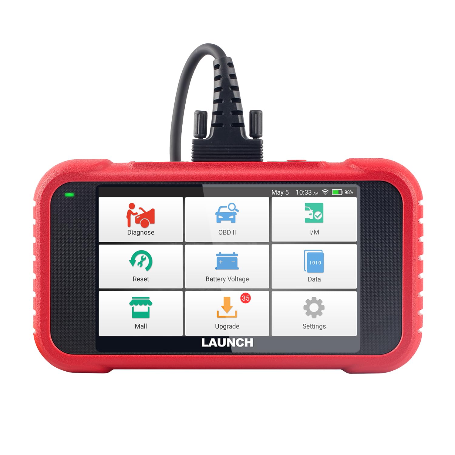 CRP129E 2026 OBD2 Scanner, 8 Reset Oil/EPB/TPMS/SAS/BMS/Throttle/DPF Reset, Injector Coding, ABS SRS Transmission Engine Code Reader, Lifetime Free Update Diagnostic Scan Tool, Auto VIN
