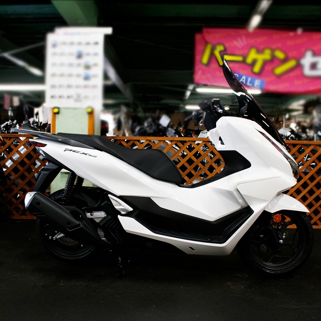 Amazon | TWR製 2025年式 PCX用JK05 KF47 ウインドロングスクリーン