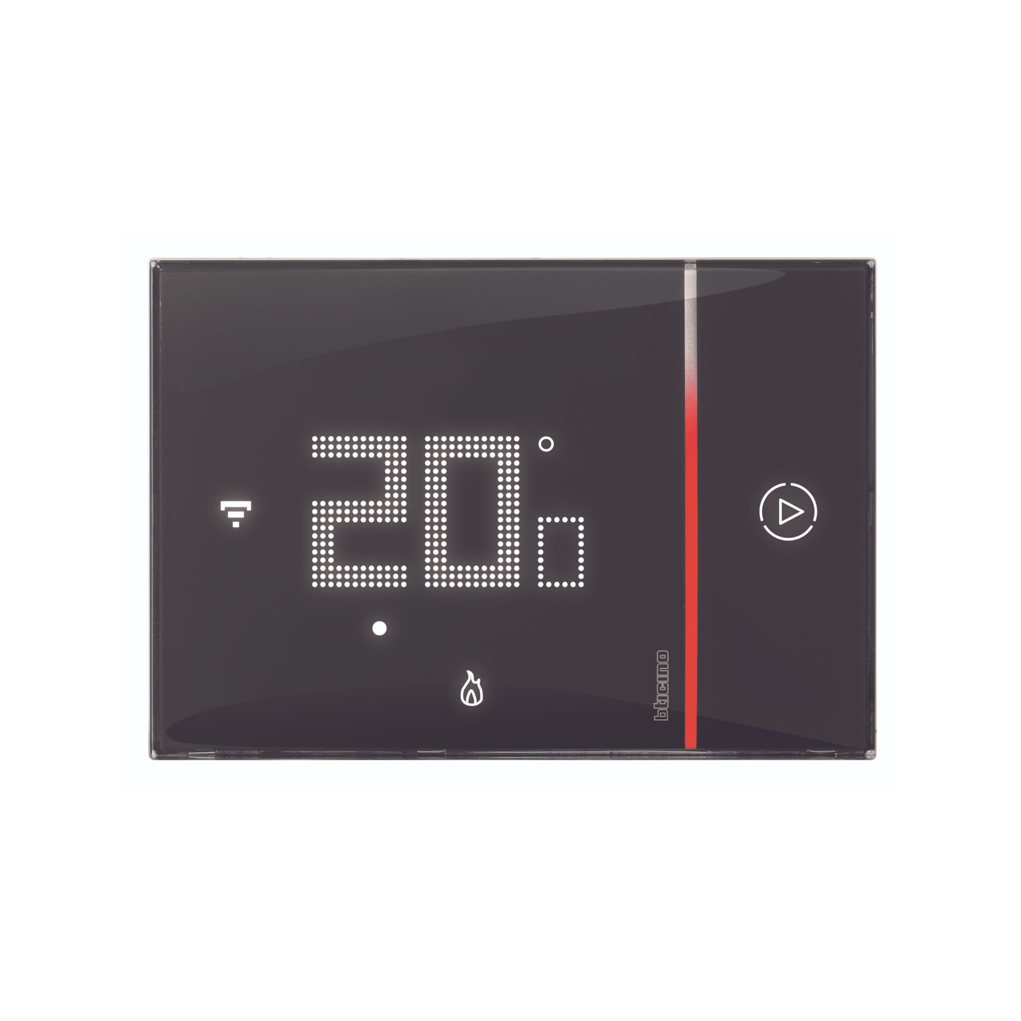 Bticino Termostato WiFi intelligente Smarther2 with Netatmo XG8002, Incasso, Nero - versione professionale