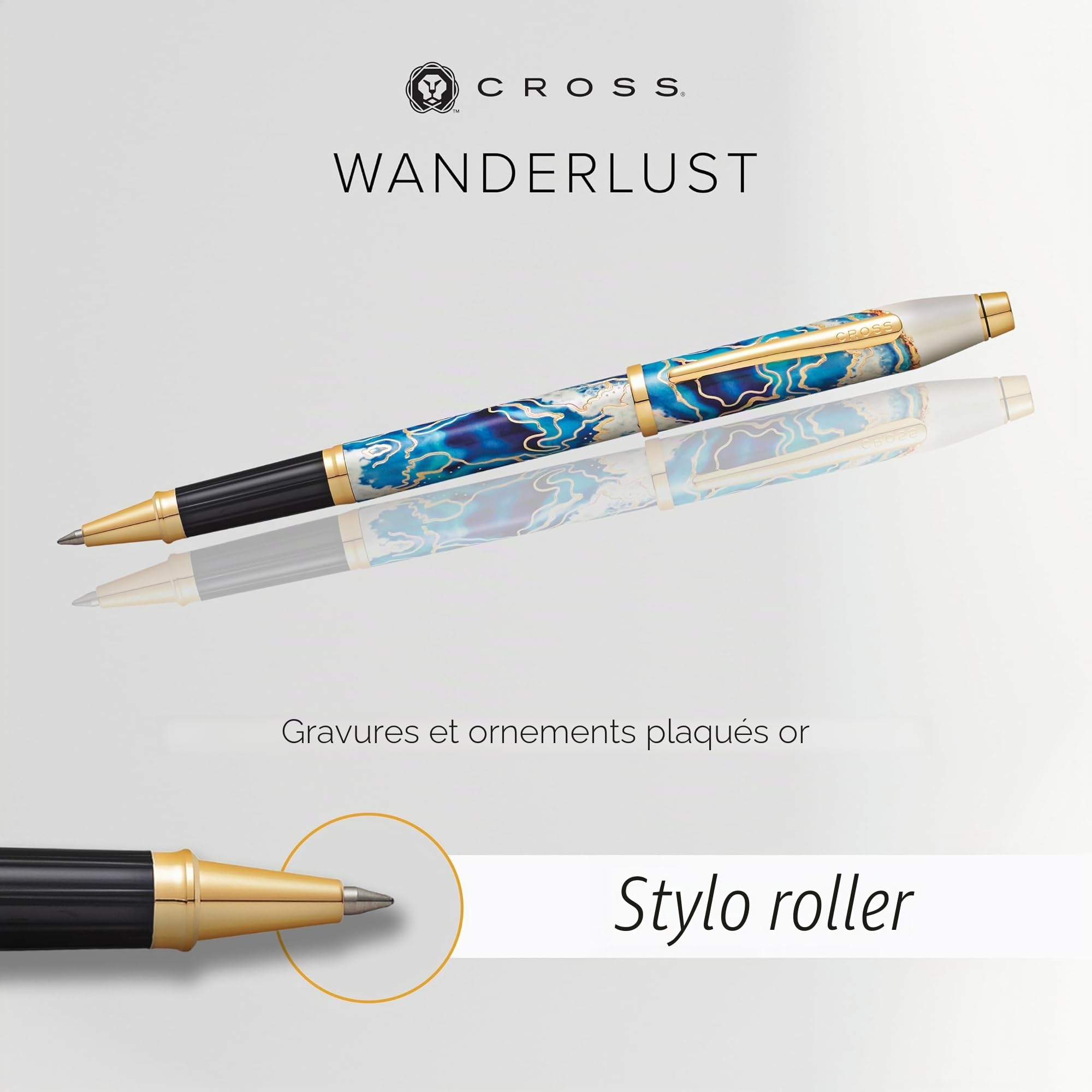 Cross Wanderlust Stylo Stylo roller Malte.