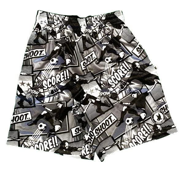 Flow Society Soccer Comic Boys Athletic Shorts