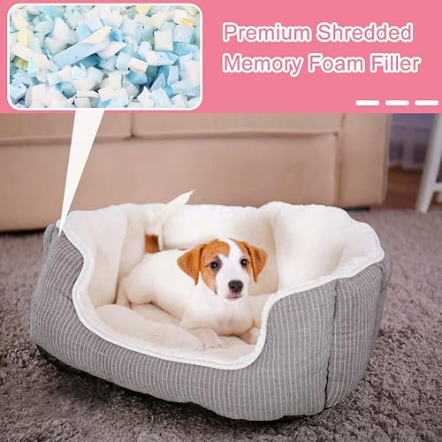 Miniatura 8 de SHWAKK Espuma de relleno de puf, 8.82oz de espuma viscoelástica triturada de alta calidad, repuesto de espuma de relleno para almohada fácil,