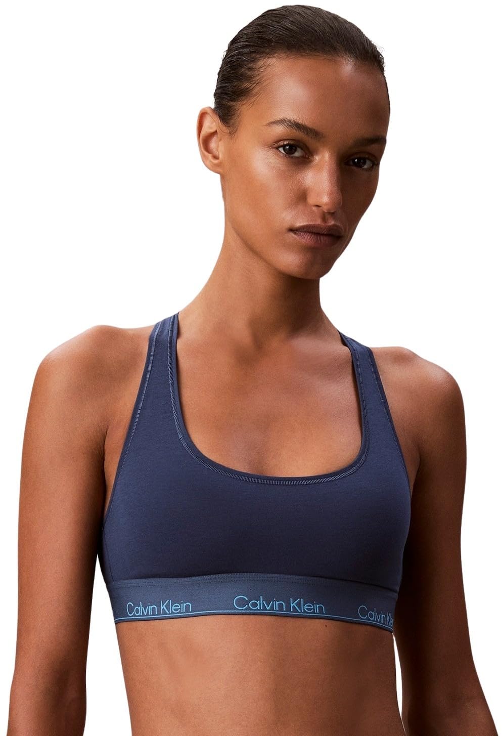Calvin Klein Damen Bralette Unlined mit Logobund
