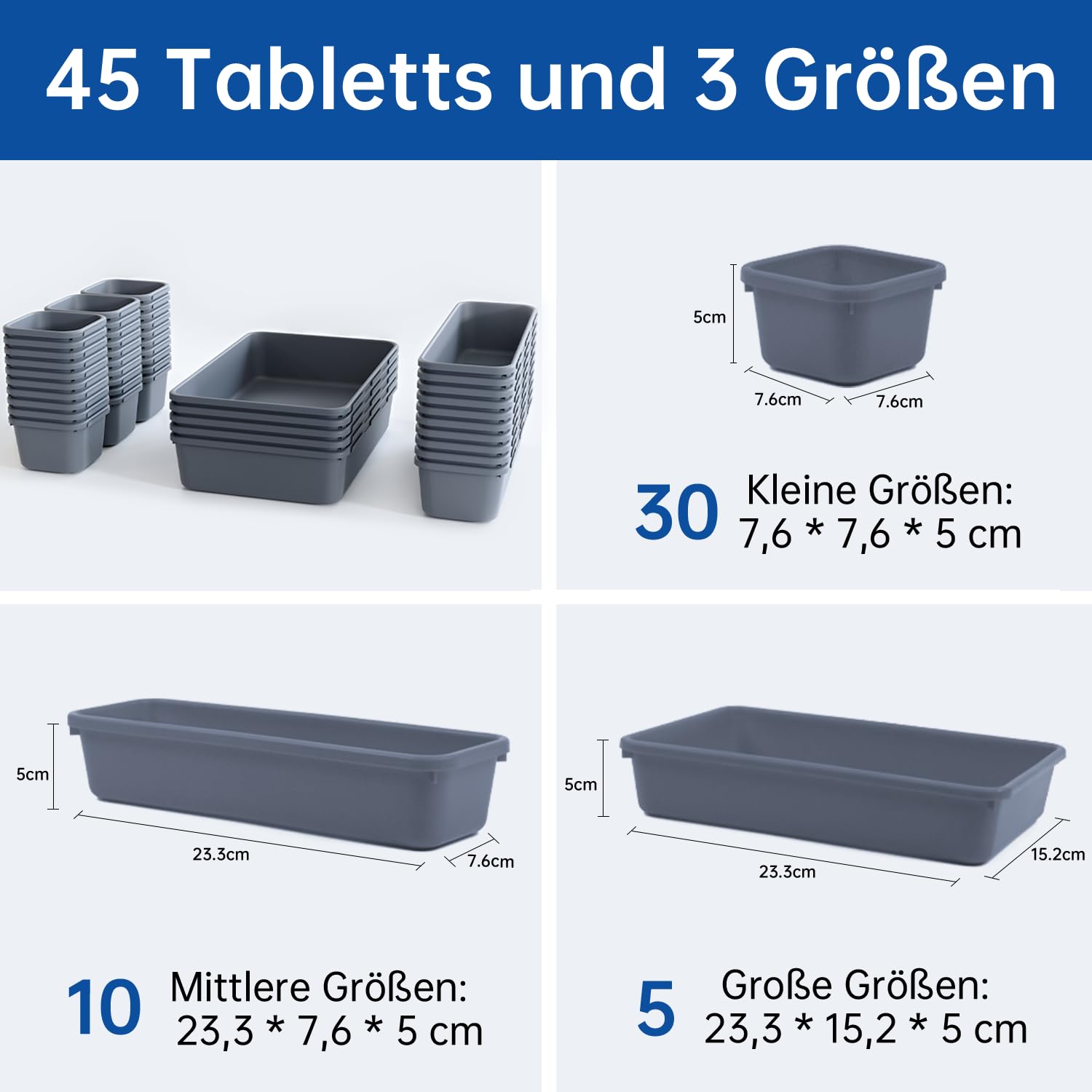6 Transparente Kunststoffboxen Mit Deckel, Je 6 Liter – Praktisch Für Aufbewahrung